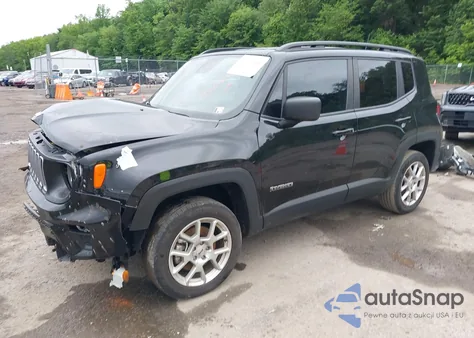 2022 Jeep Renegade Latitude 4X4 из США, поврежденный, VIN ZACNJDB19NPN80668
